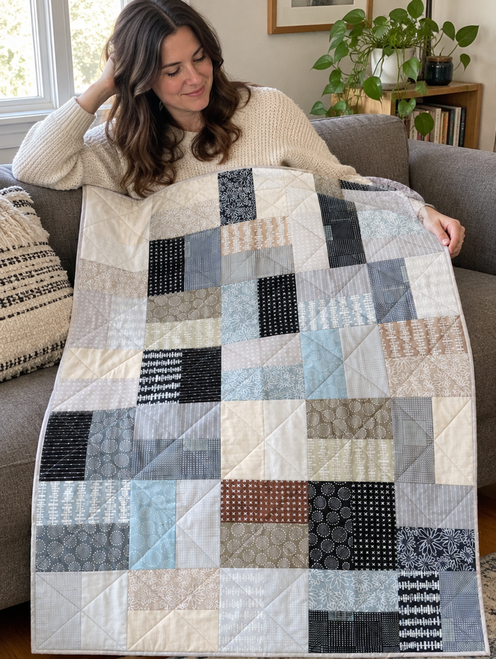 Cake Square Throw Quilt Pattern