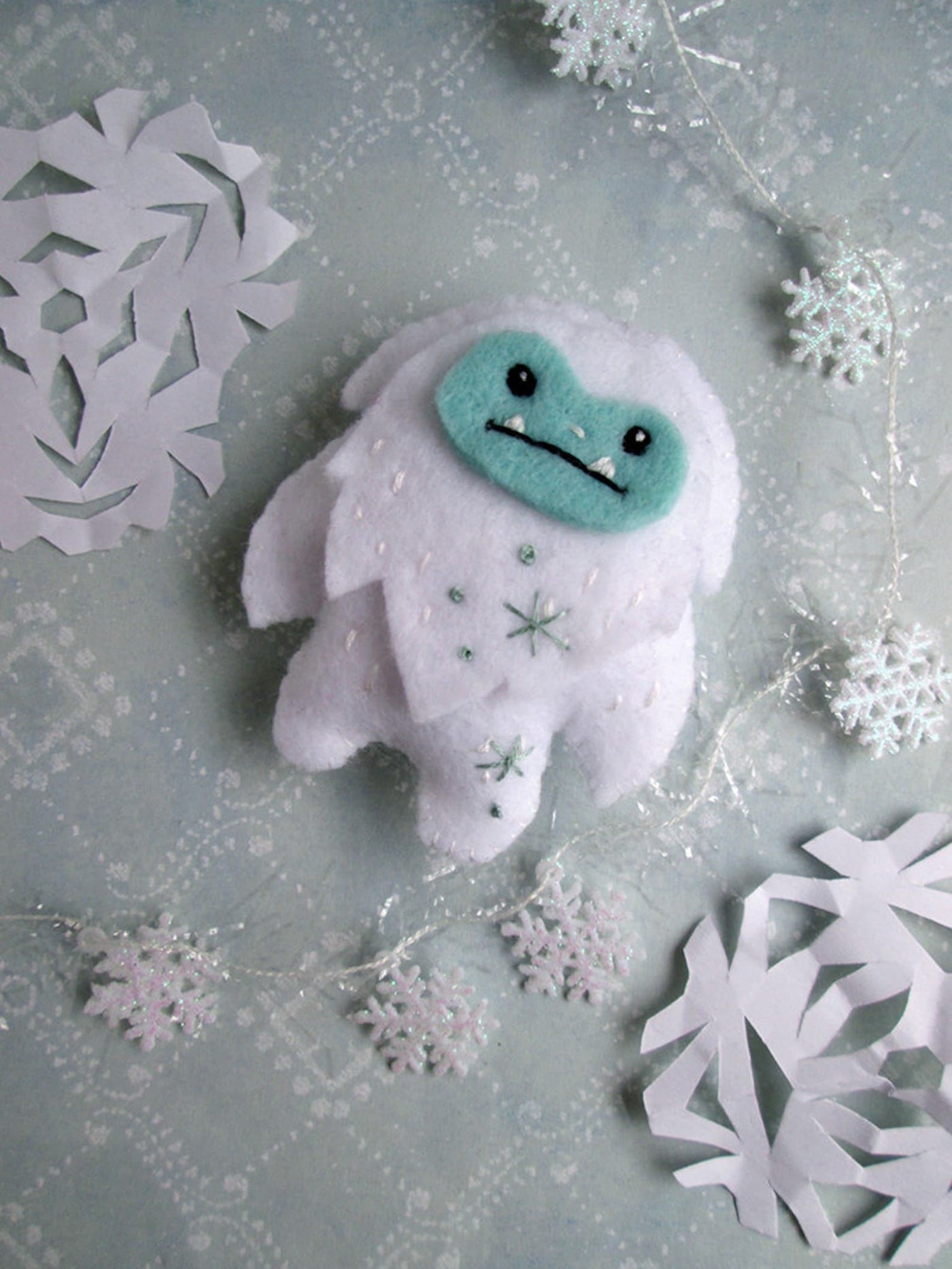 Yeti and Bigfoot Sewing Pattern