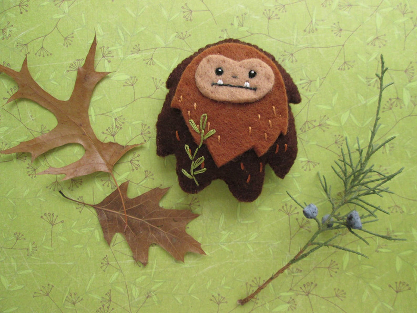 Yeti and Bigfoot Sewing Pattern