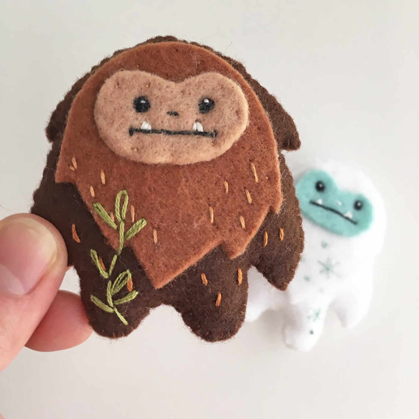 Yeti and Bigfoot Sewing Pattern