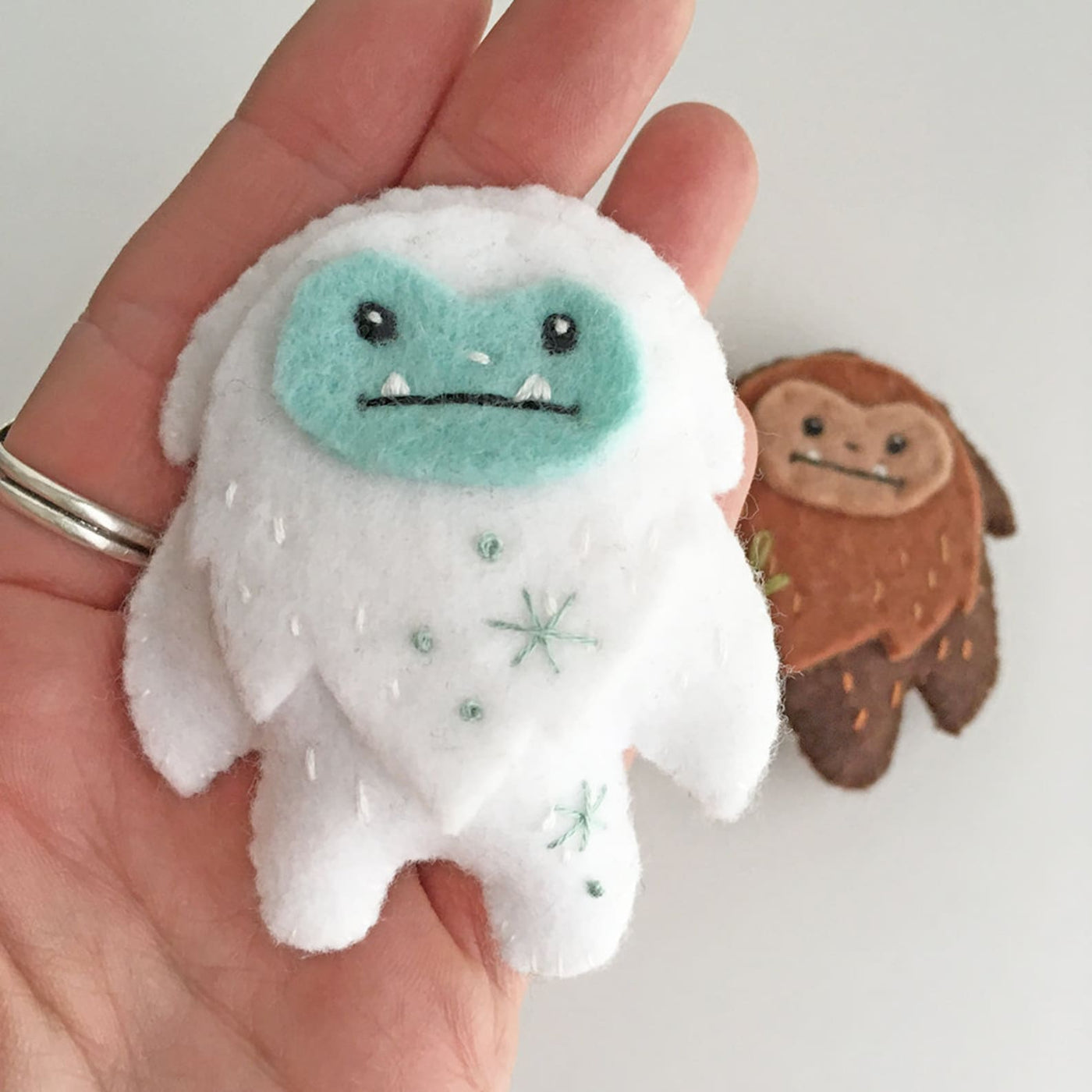Yeti and Bigfoot Sewing Pattern