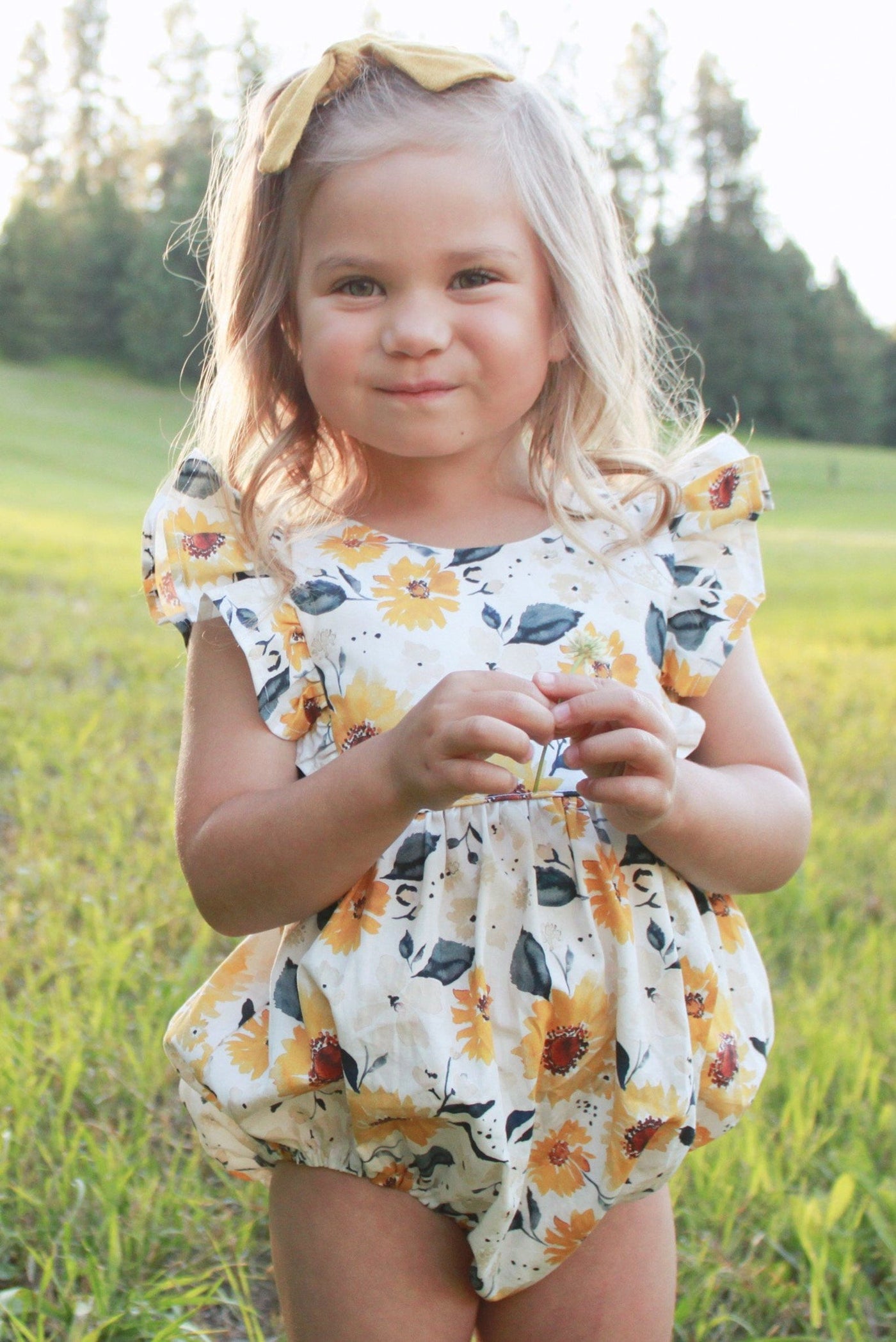 Puffy Romper Dress  for Toddler Sewing Pattern