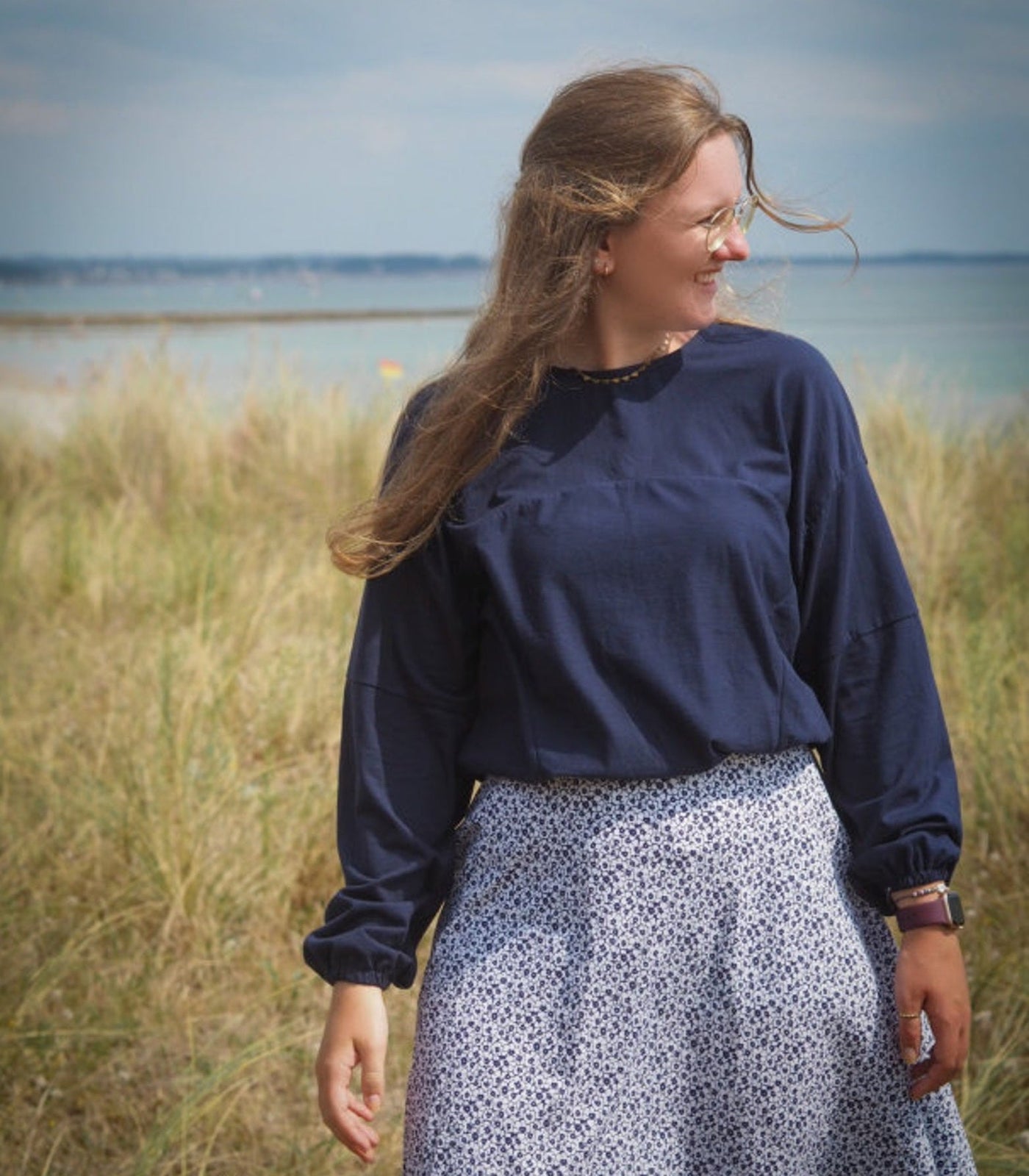 Oversized Fashionable Pullover Sweater Sewing Pattern