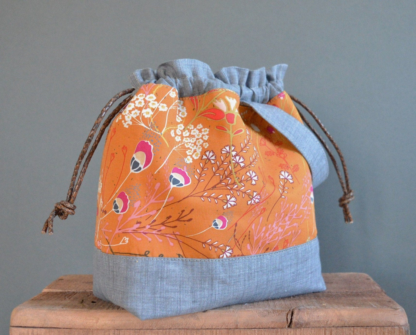 Trendy Drawstring Bag Sewing Pattern