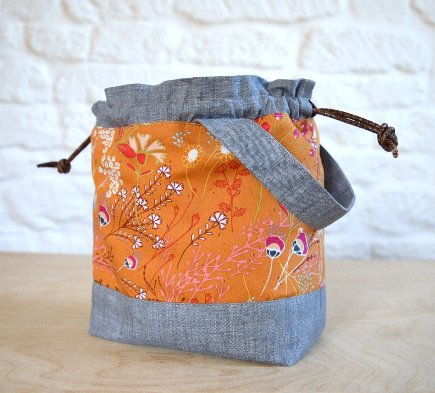 Trendy Drawstring Bag Sewing Pattern