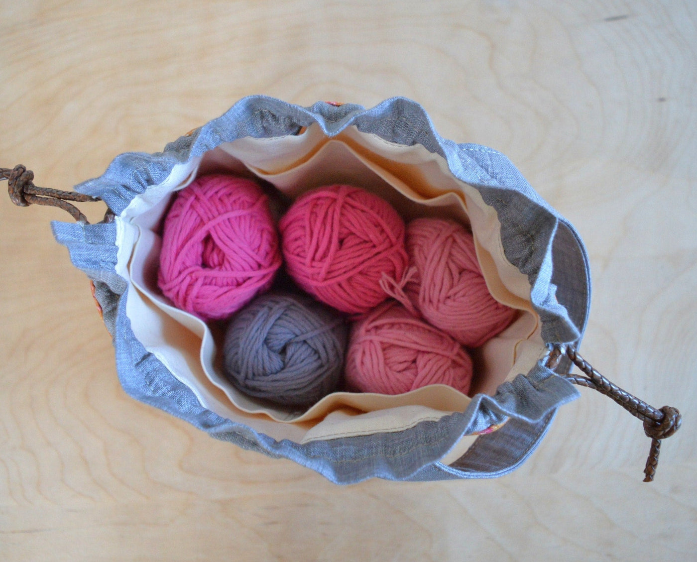 Trendy Drawstring Bag Sewing Pattern