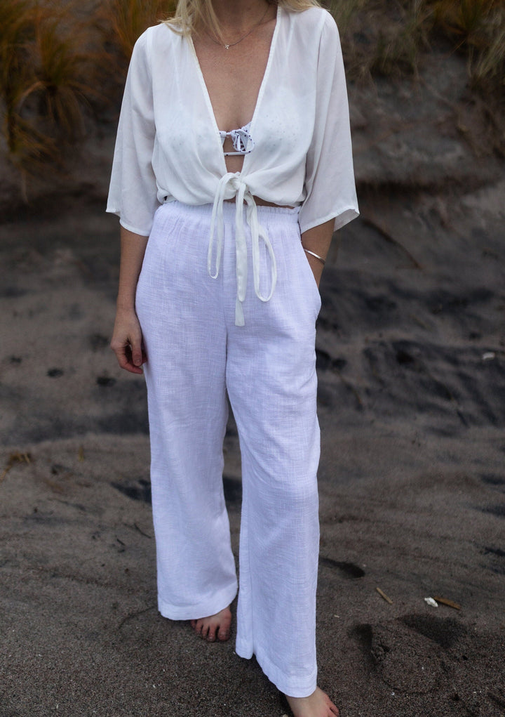 Comfy Trendy Wide Leg Pants Sewing Pattern