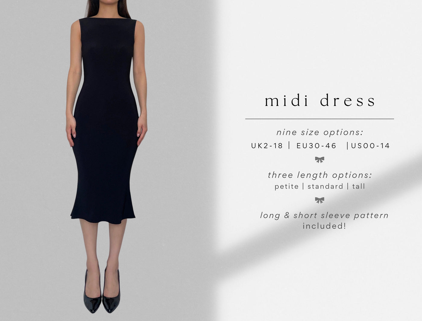 High Neck Tank Dress Sewing Pattern
