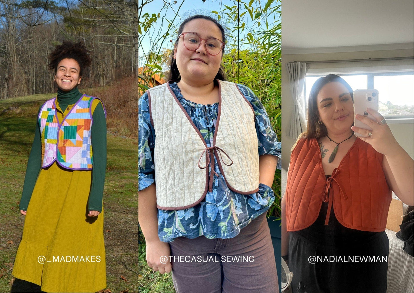 Trendy Fashionable Vest Sewing Pattern