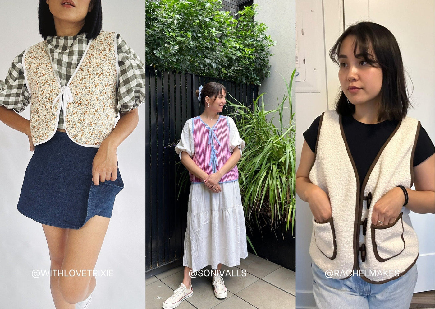 Trendy Fashionable Vest Sewing Pattern