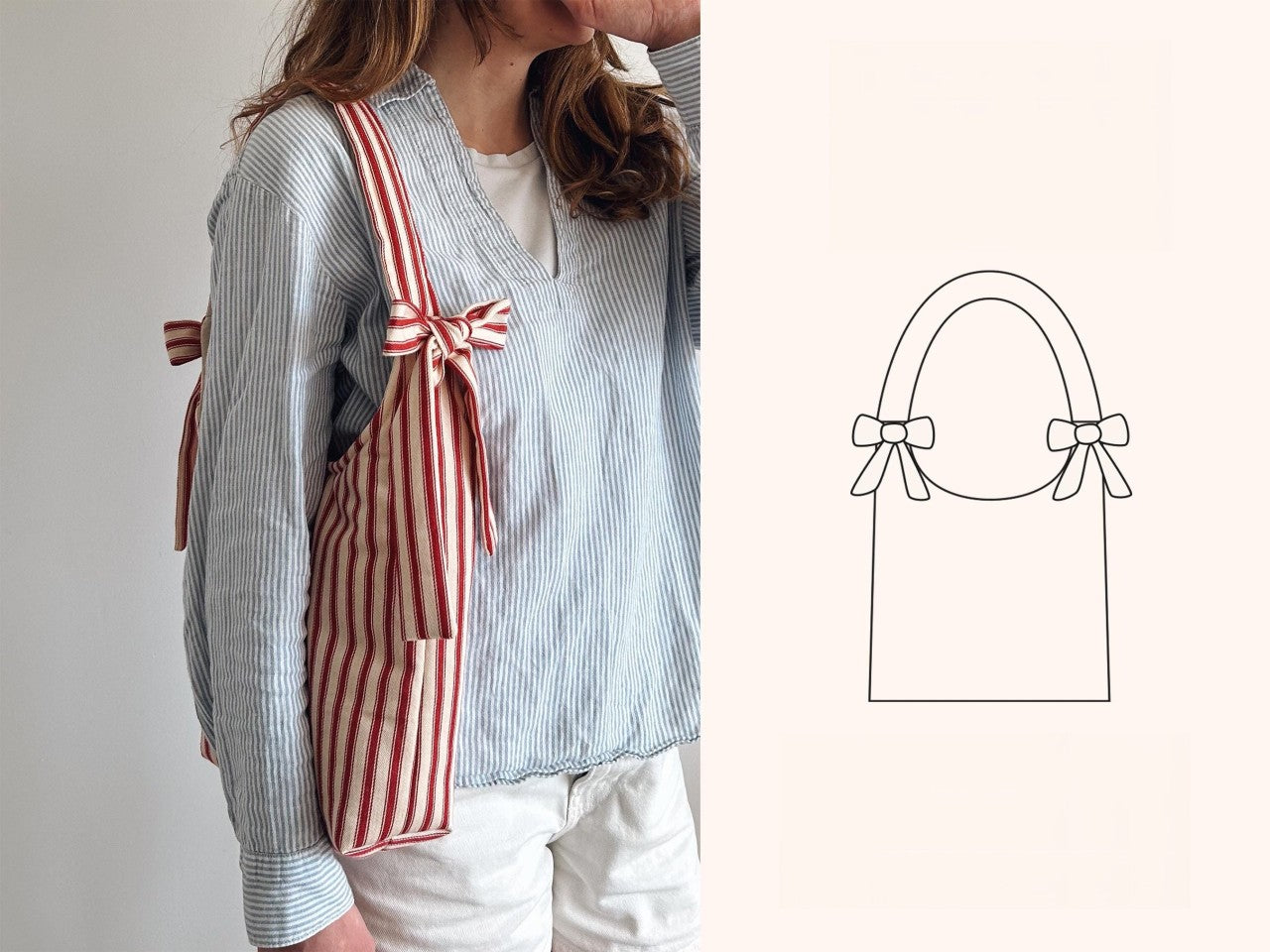 Classic Bow Bag Sewing Pattern