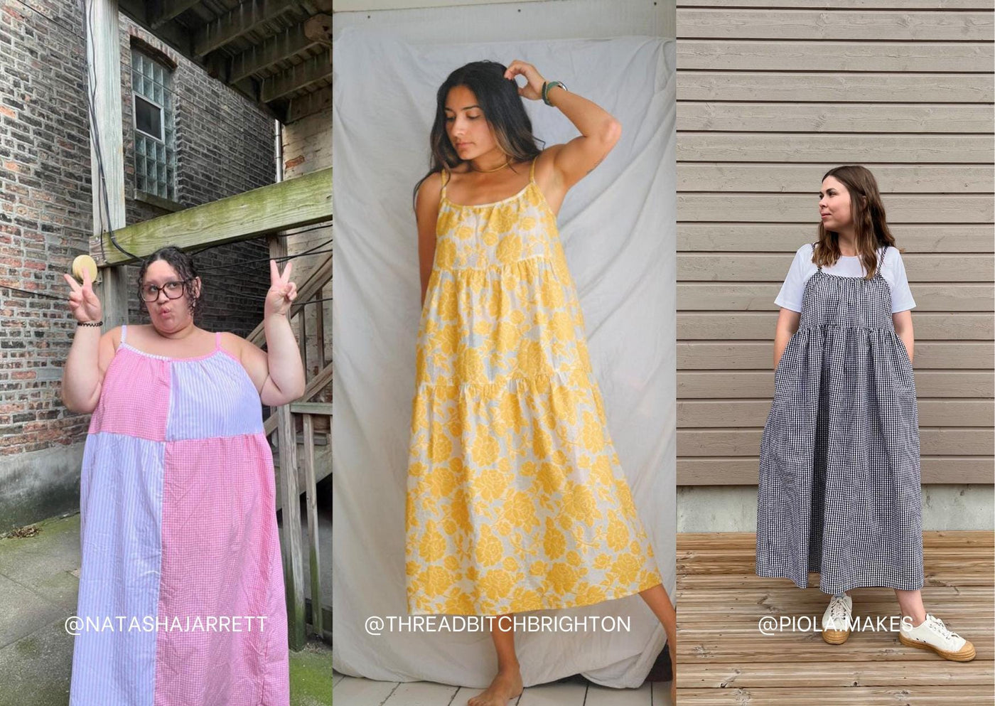 Fancy Layered Dress Sewing Pattern