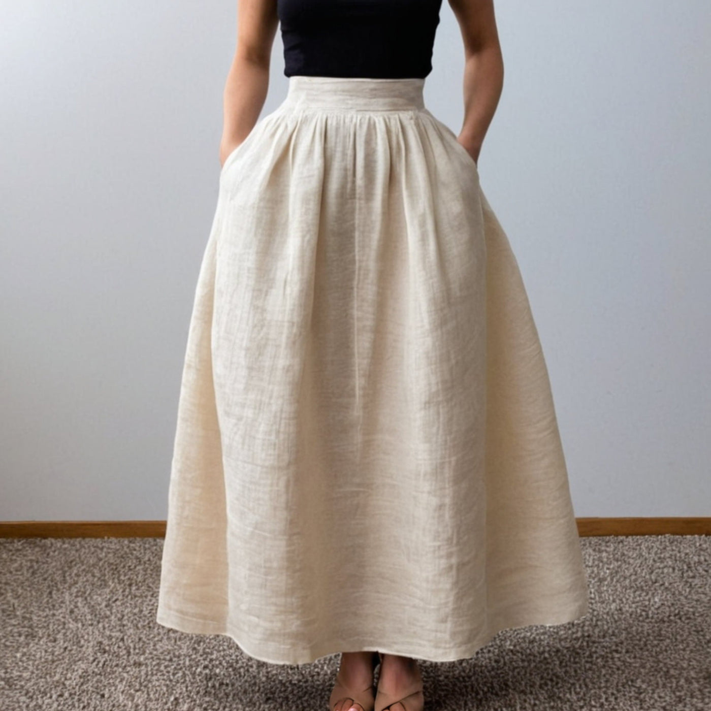 Trendy Maxi Skirt Sewing Pattern