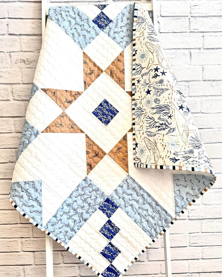 Big Star Baby Lap Quilt Pattern