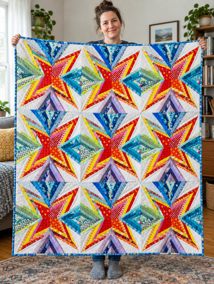 Scrap Party Quilt Pattern