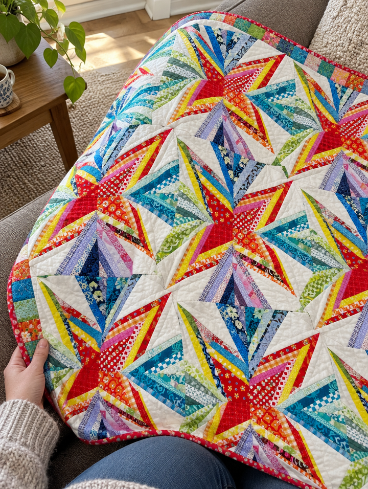 Scrap Party Quilt Pattern